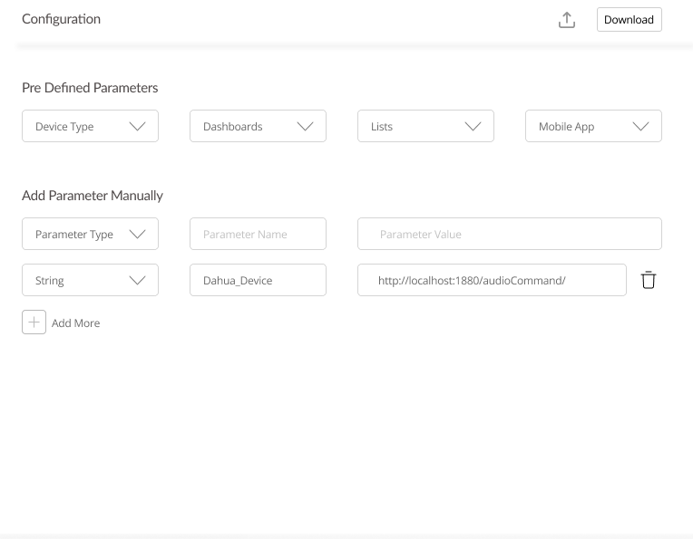 Senstar Parameter Details